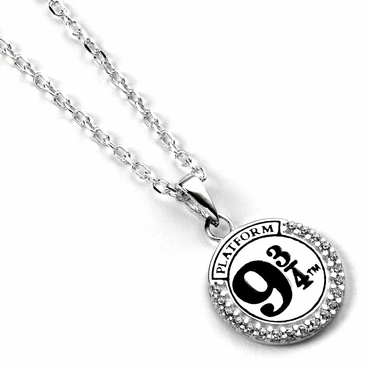 Produktbild Harry Potter - Gleis 9 3/4 Kette mit Kristallen