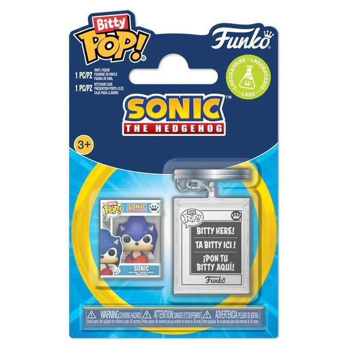 Produktbild Sonic - Funko Bitty Pop und Acryl Charmanhänger
