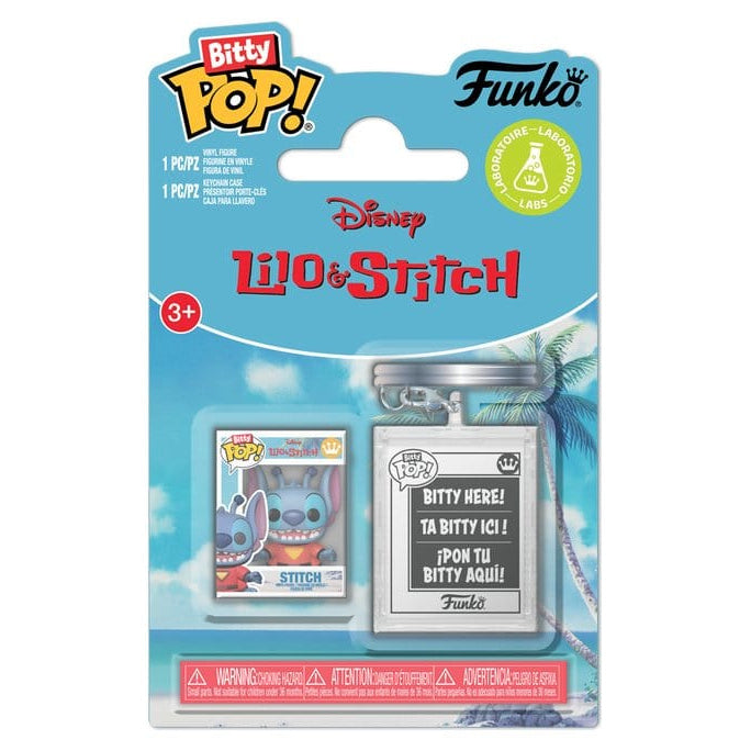 Produktbild Stitch Funko Bitty Pop und Acryl Charmanhänger - Lilo & Stitch