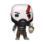 Produktbild God of War: Ragnarok - Kratos mit Mimir’s Kopf Funko Pop Figur