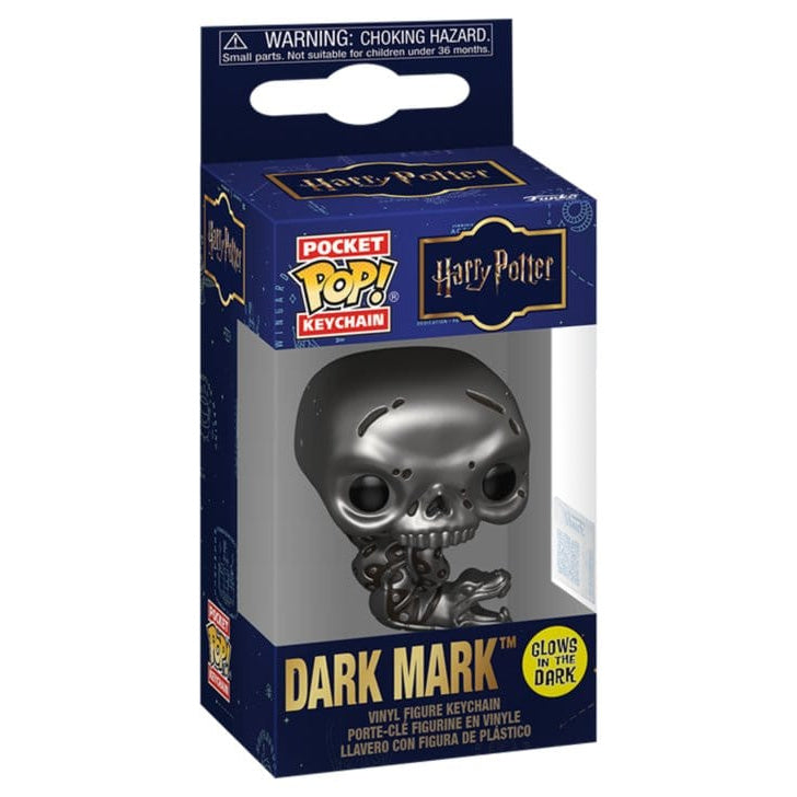 Produktbild Harry Potter - Dark Mark Glow in the Dark Funko Pop Schlüsselanhänger