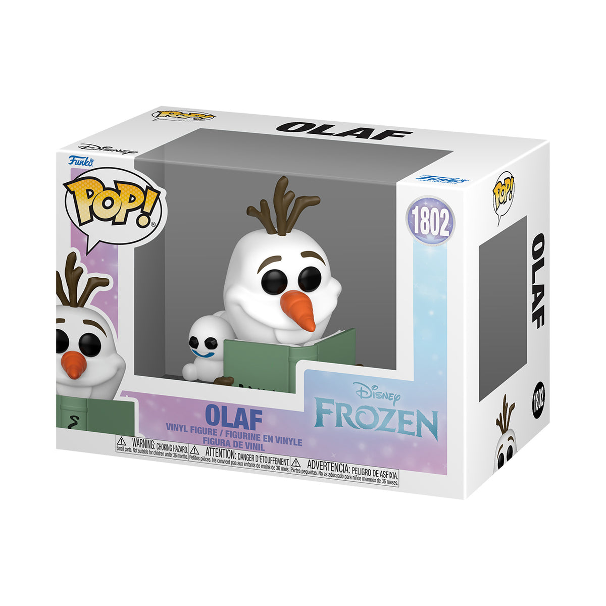 Produktbild Froozen - Olaf mit Buch Funko Pop Figur