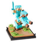 Produktbild Minecraft – Diamond Armor Steve auf Pferd Figur