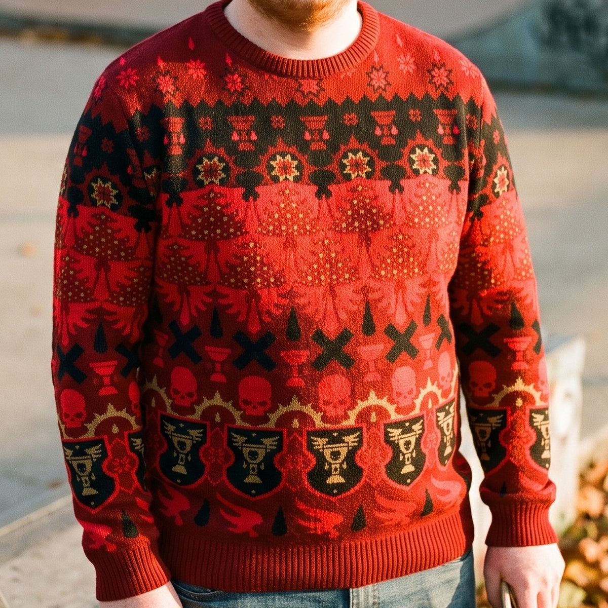 Produktbild Warhammer 40.000 - Blood Angels Strickpullover