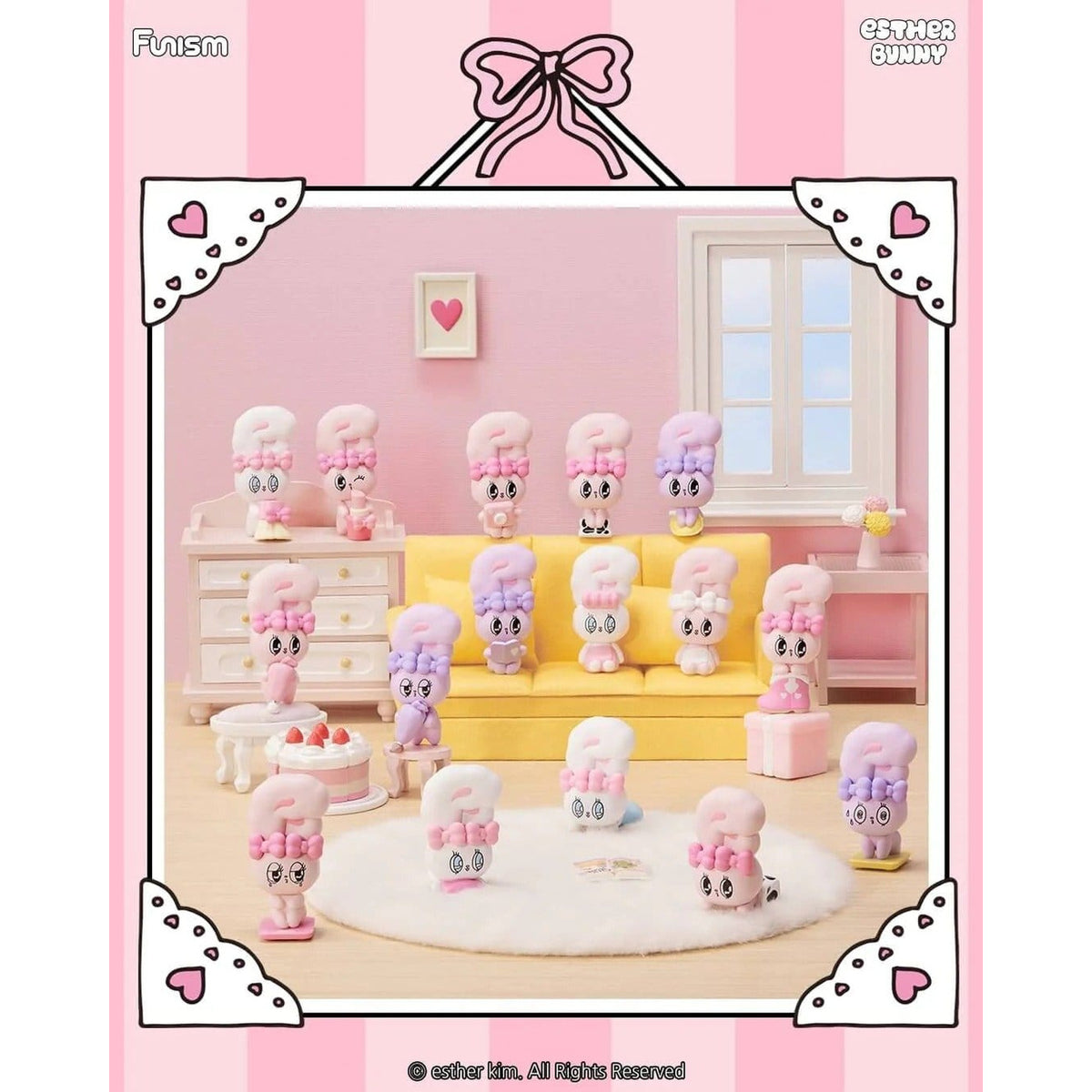 Produktbild Esther Bunny - Bunny Face Little Vlog Mystery Figuren 6er Display