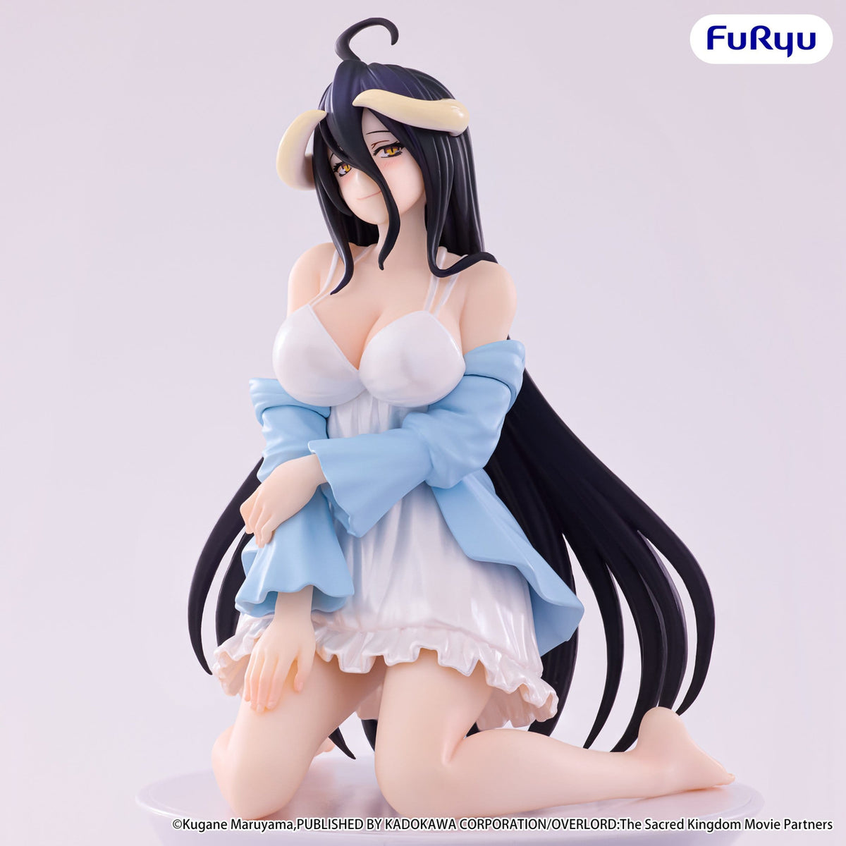 Produktbild Overlord - Albedo Noodle Stopper Figur Loungewear Pearl White Version