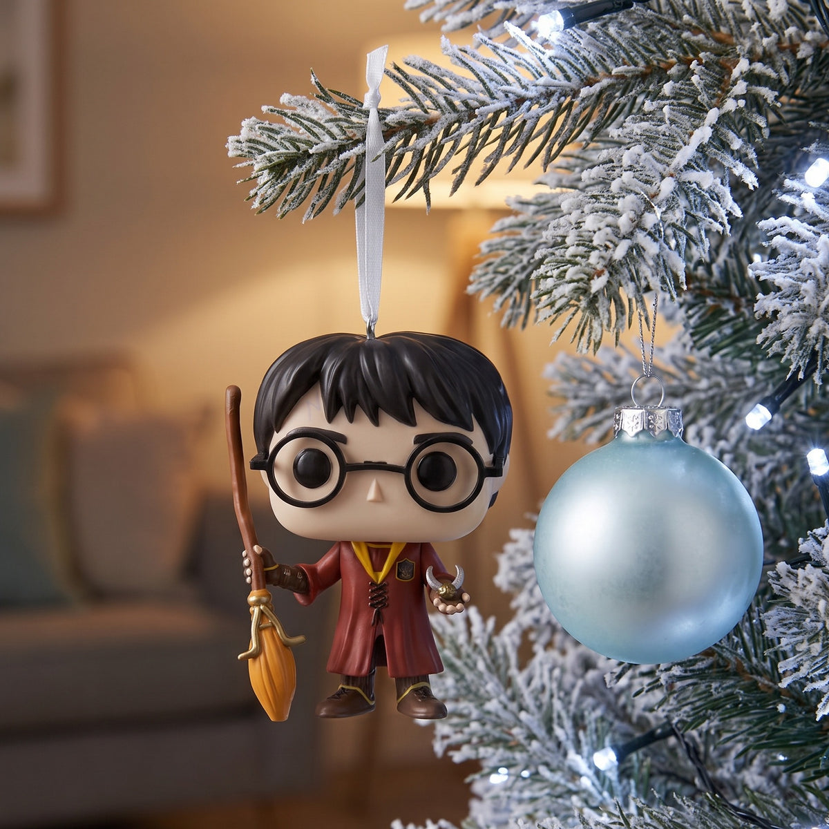 Product image Harry Potter - Harry with Broom Christmas Tree Ornament
