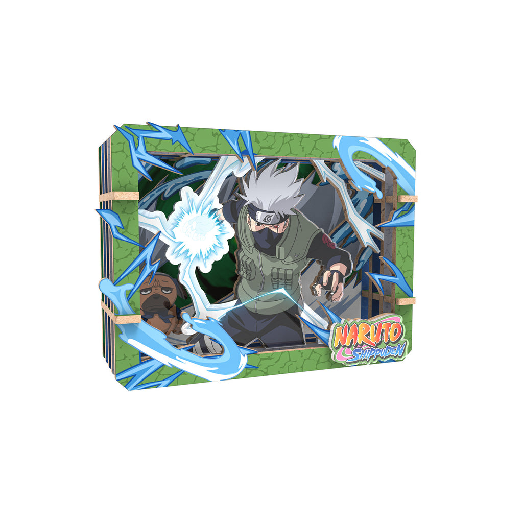 Produktbild Naruto - Ninjutsu Ultimate Arts Wooden Gallery 3D Mystery Holzbild 6er Display