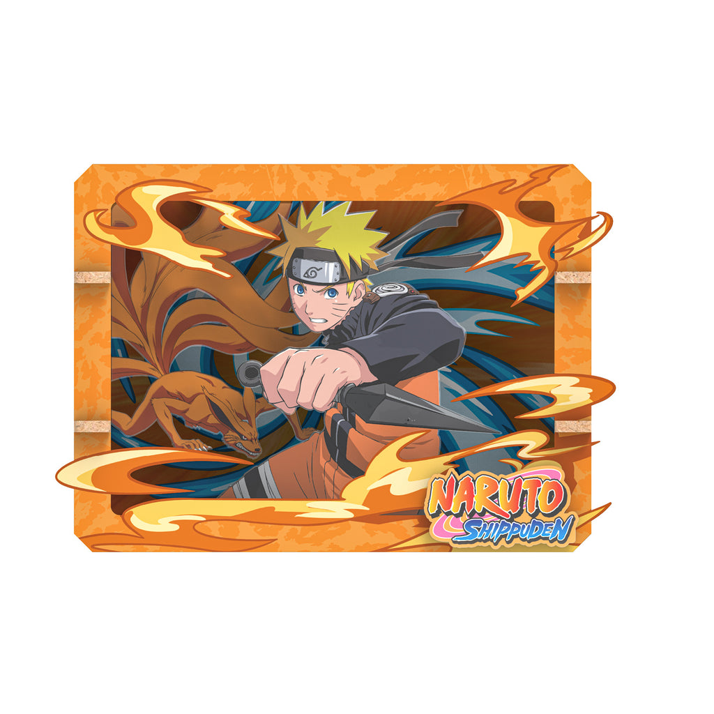 Produktbild Naruto - Ninjutsu Ultimate Arts Wooden Gallery 3D Mystery Holzbild 6er Display