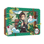 Produktbild Demon Slayer - Journey Together Wooden Gallery 3D Mystery Holzbild 6er Display